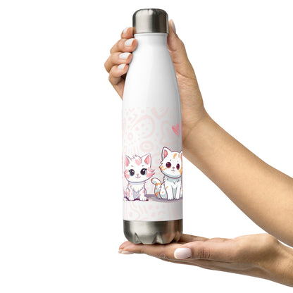 Adorable Cats Stainless Steel Bottle