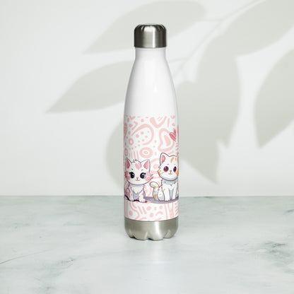 Adorable Cats Stainless Steel Bottle