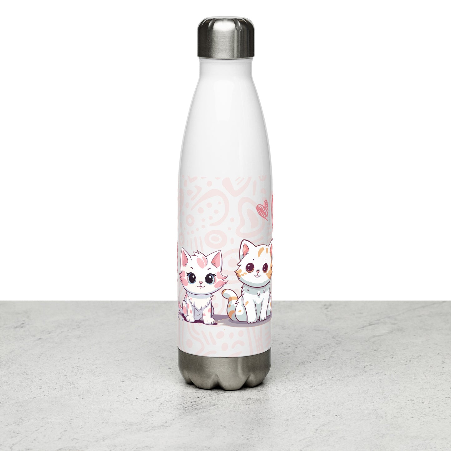 Adorable Cats Stainless Steel Bottle