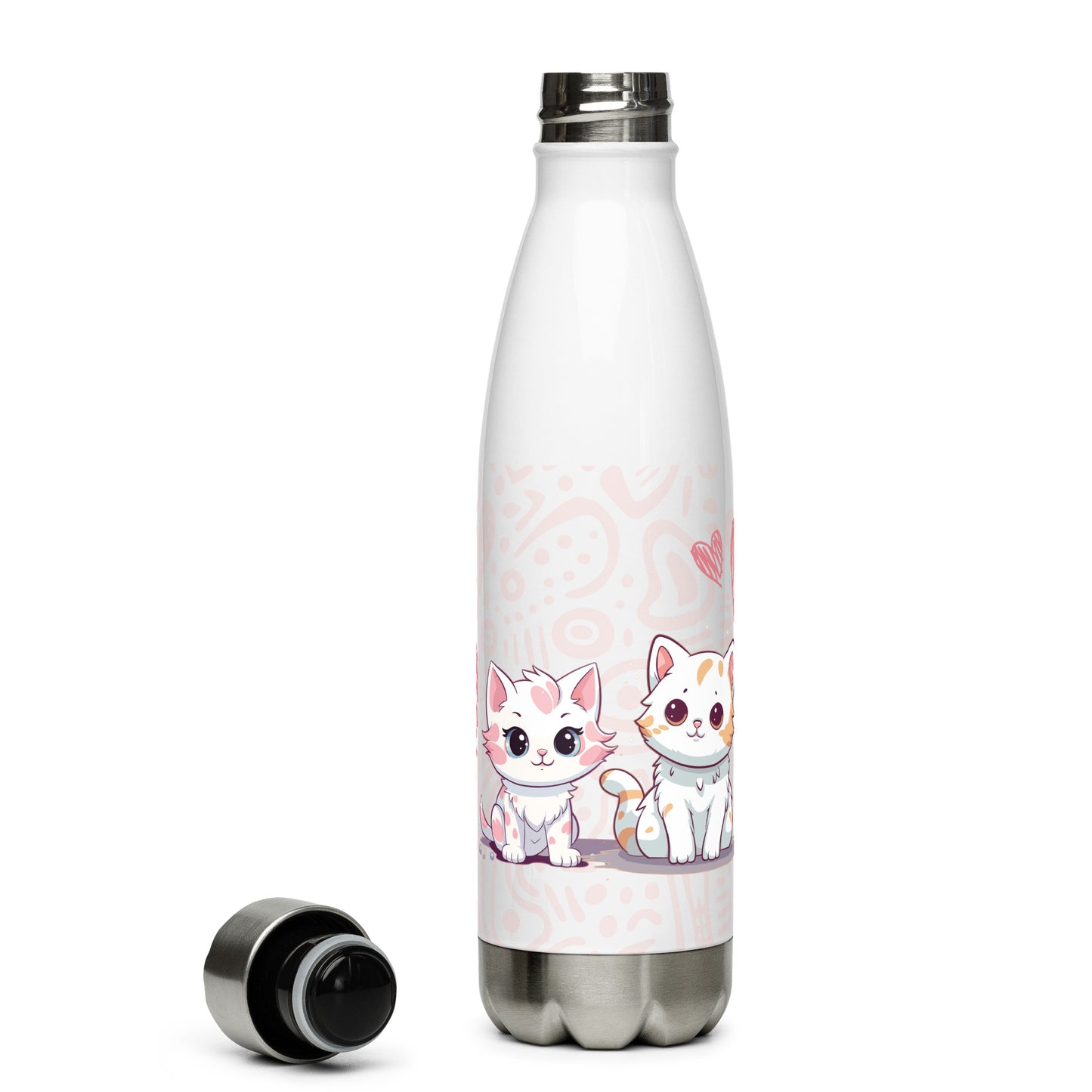 Adorable Cats Stainless Steel Bottle