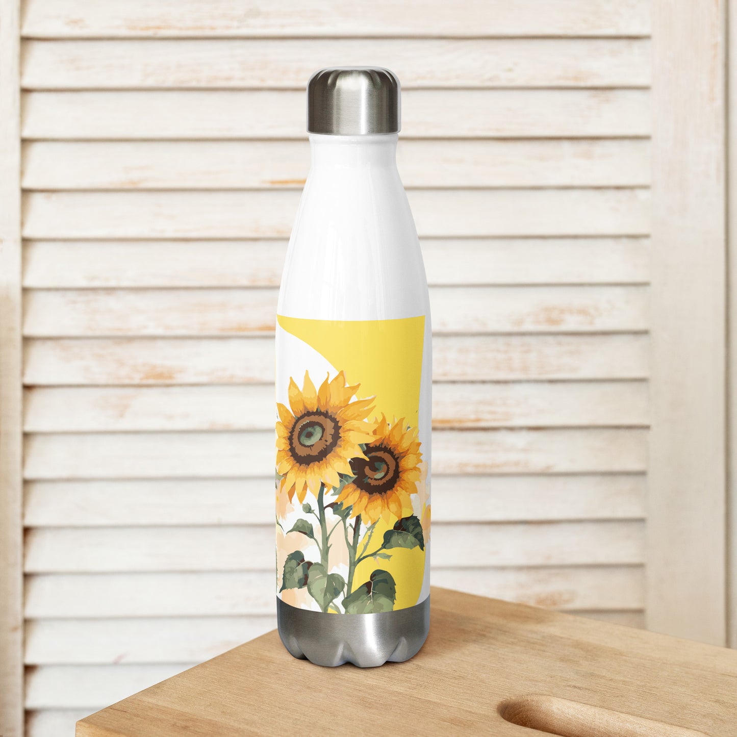 Sunflower Stainless Steel Bottle