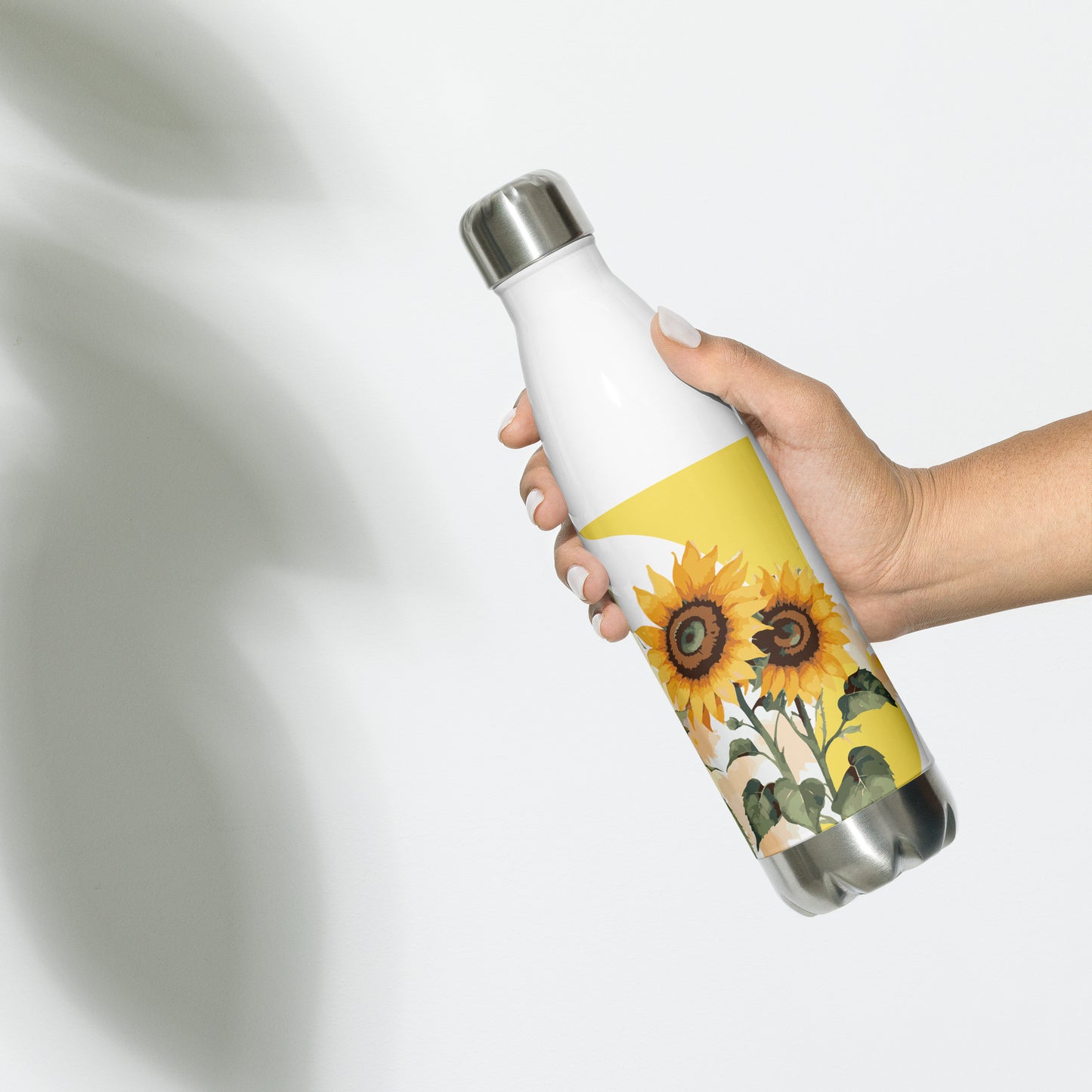 Sunflower Stainless Steel Bottle