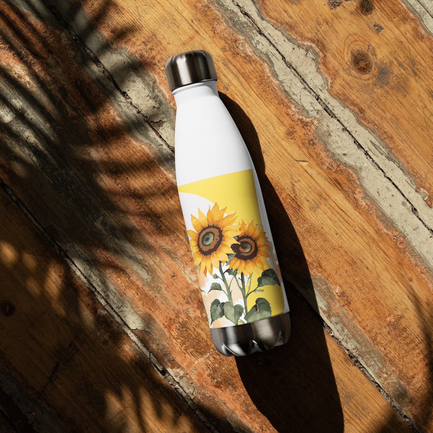 Sunflower Stainless Steel Bottle