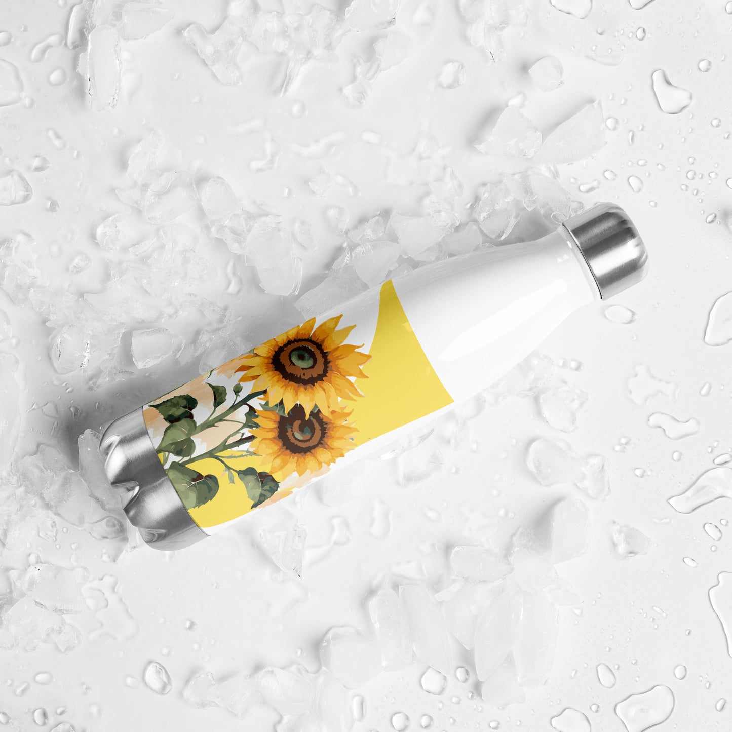 Sunflower Stainless Steel Bottle