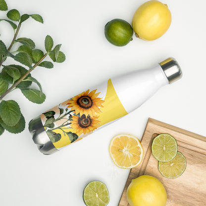 Sunflower Stainless Steel Bottle