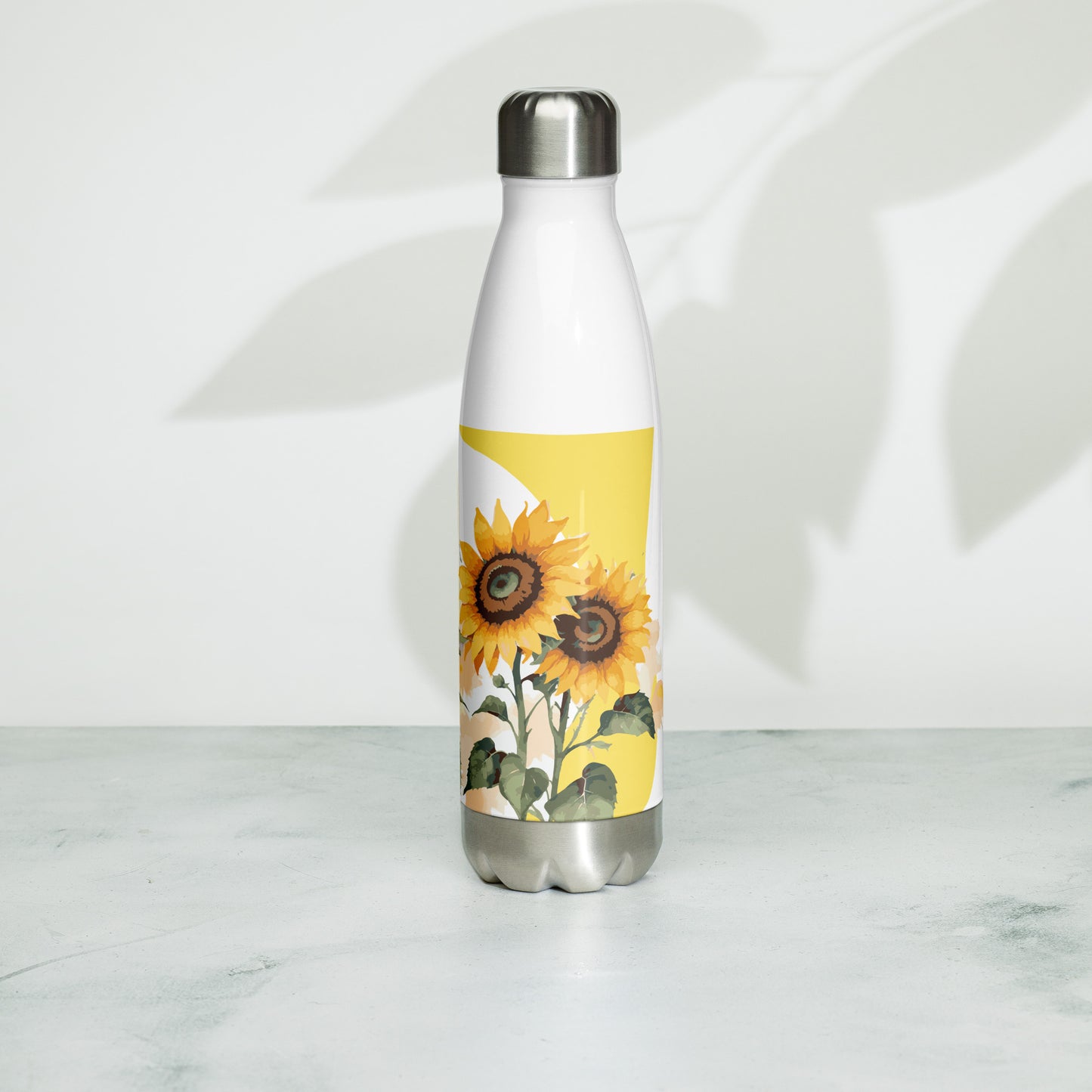 Sunflower Stainless Steel Bottle