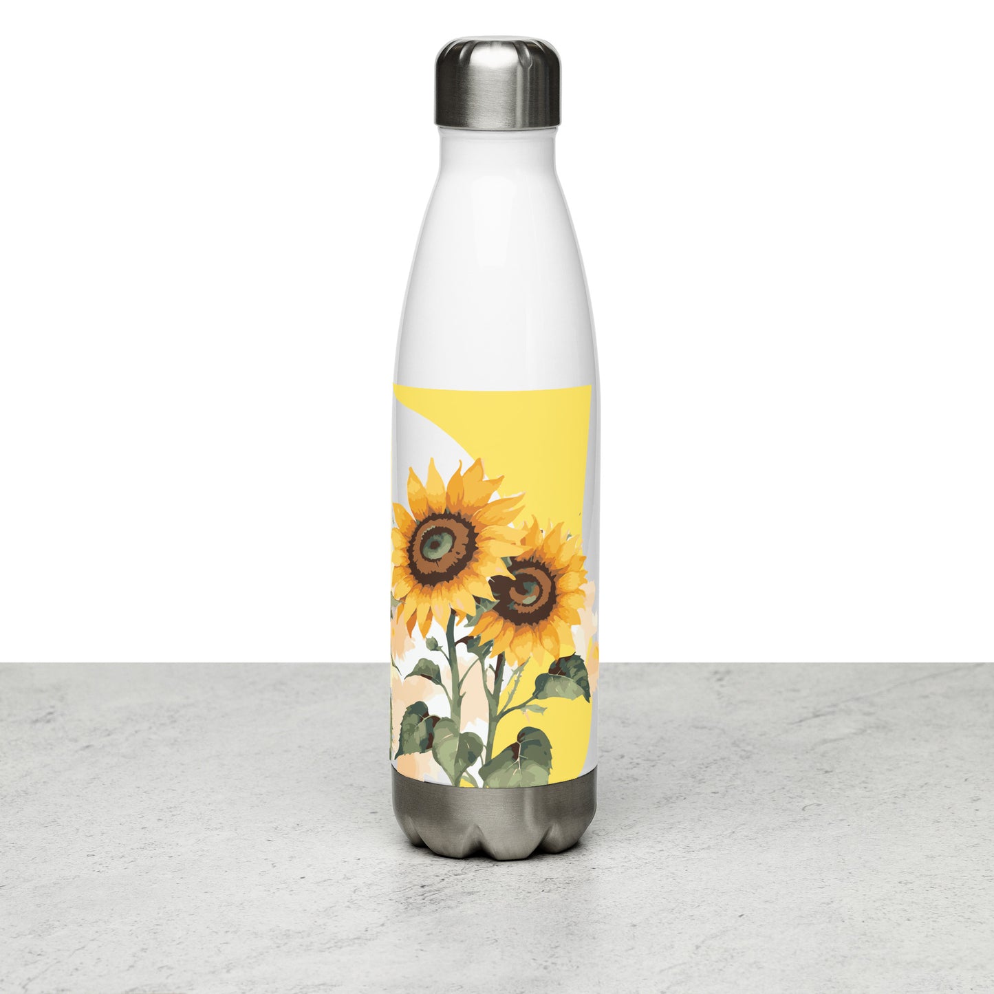 Sunflower Stainless Steel Bottle