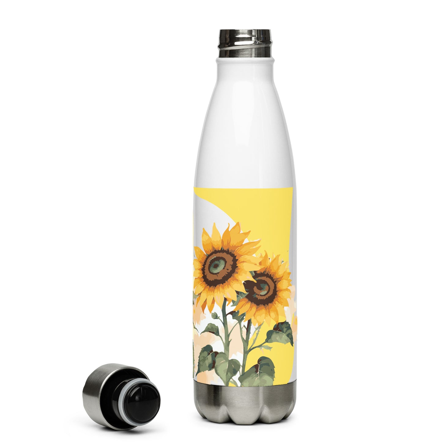 Sunflower Stainless Steel Bottle