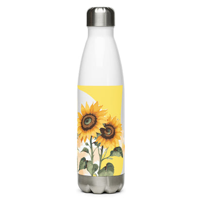 Sunflower Stainless Steel Bottle