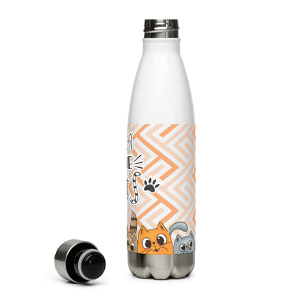 I love Cats Stainless Steel Bottle