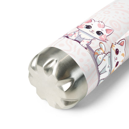 Adorable Cats Stainless Steel Bottle