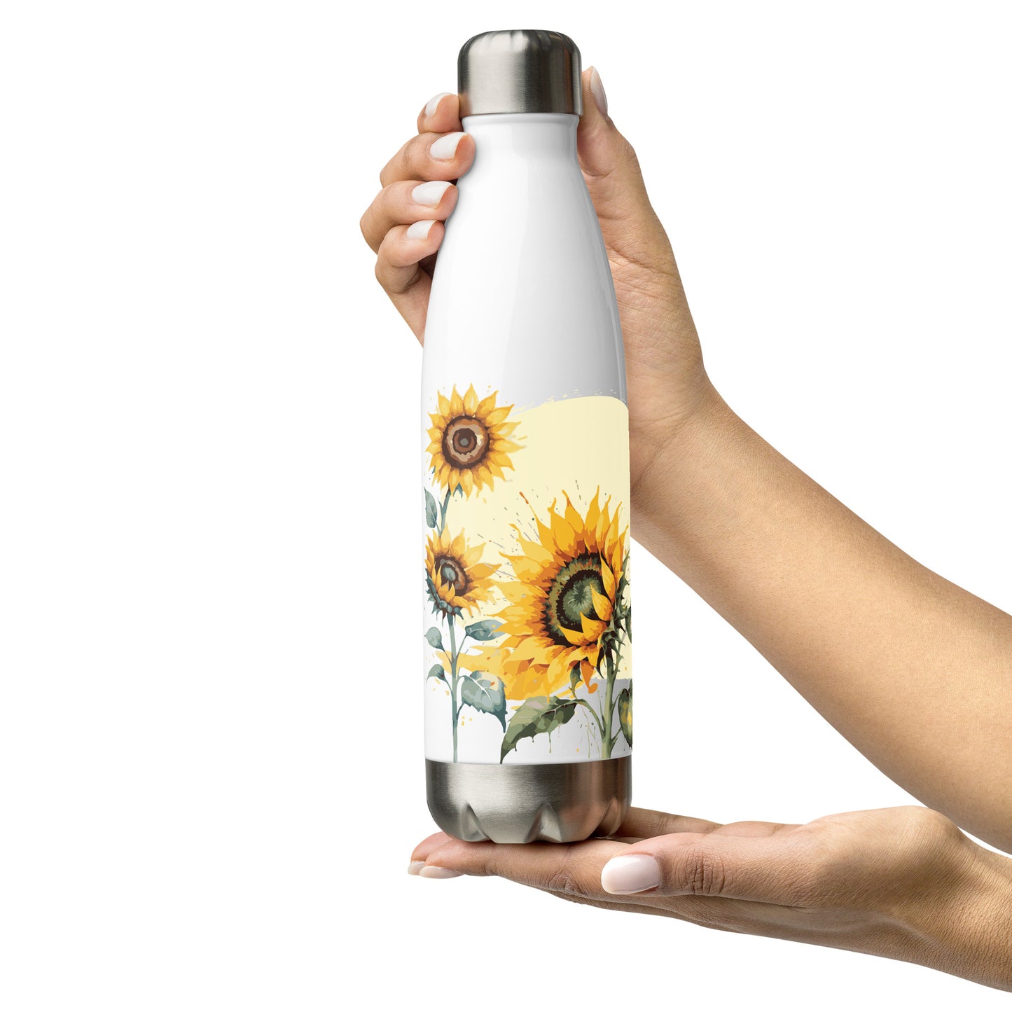 Sunflower Stainless Steel Bottle