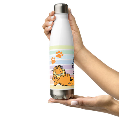 Lazy Garfield Stainless Steel Bottle