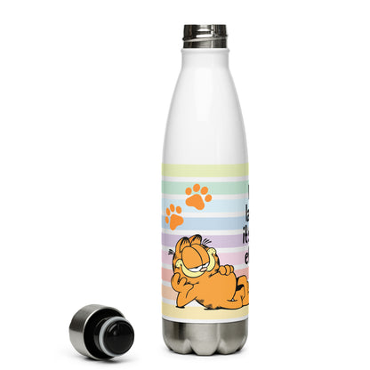 Lazy Garfield Stainless Steel Bottle