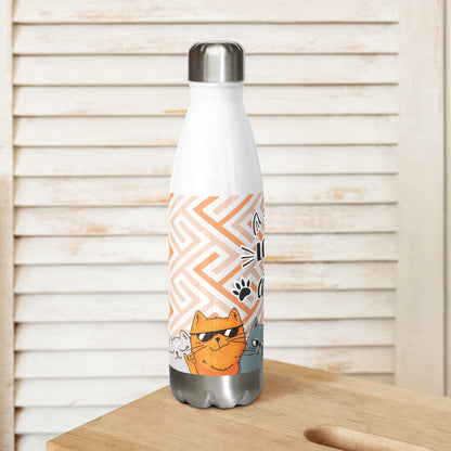 I love Cats Stainless Steel Bottle