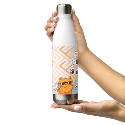 I love Cats Stainless Steel Bottle