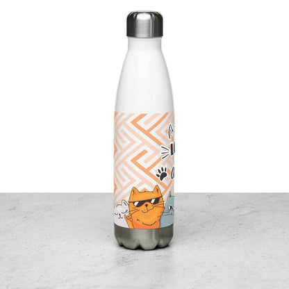 I love Cats Stainless Steel Bottle