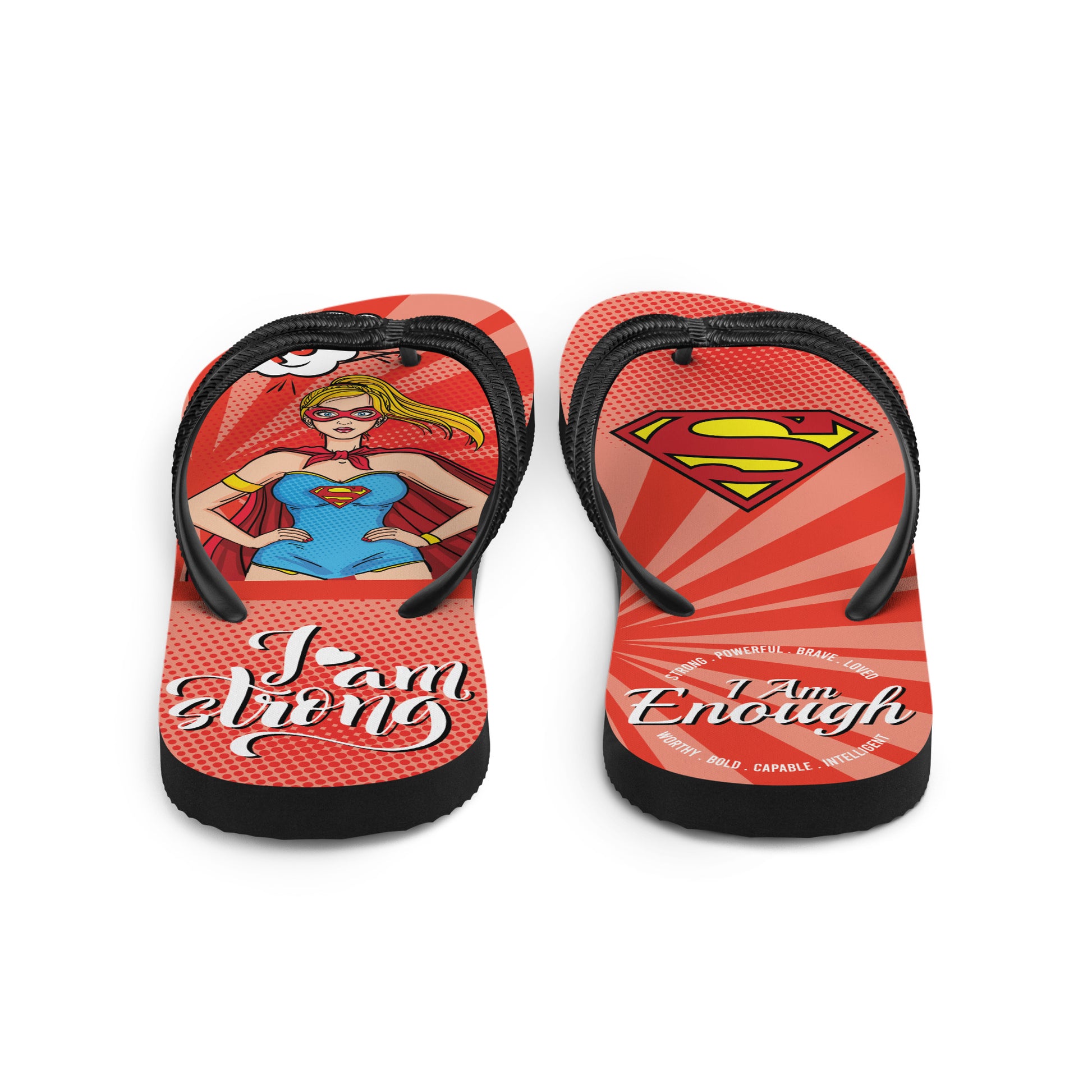 sublimation flip flops white