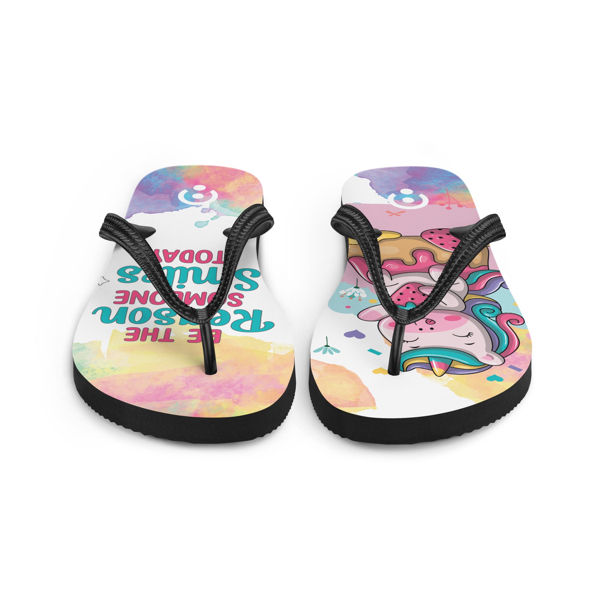 sublimation flip flops white