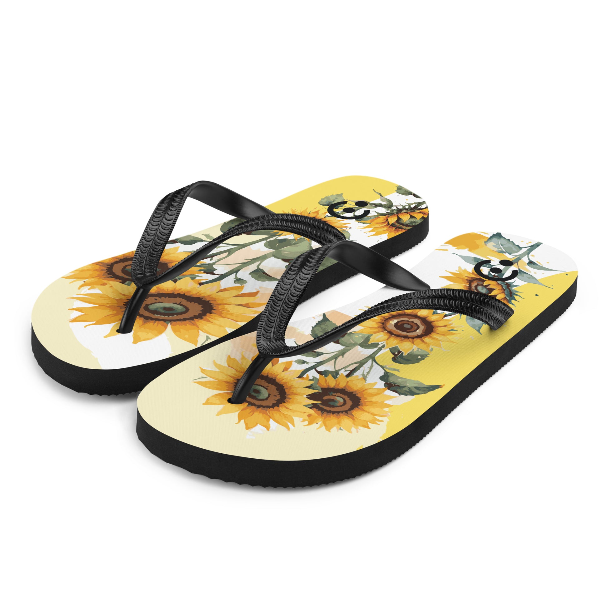 sublimation flip flops white back