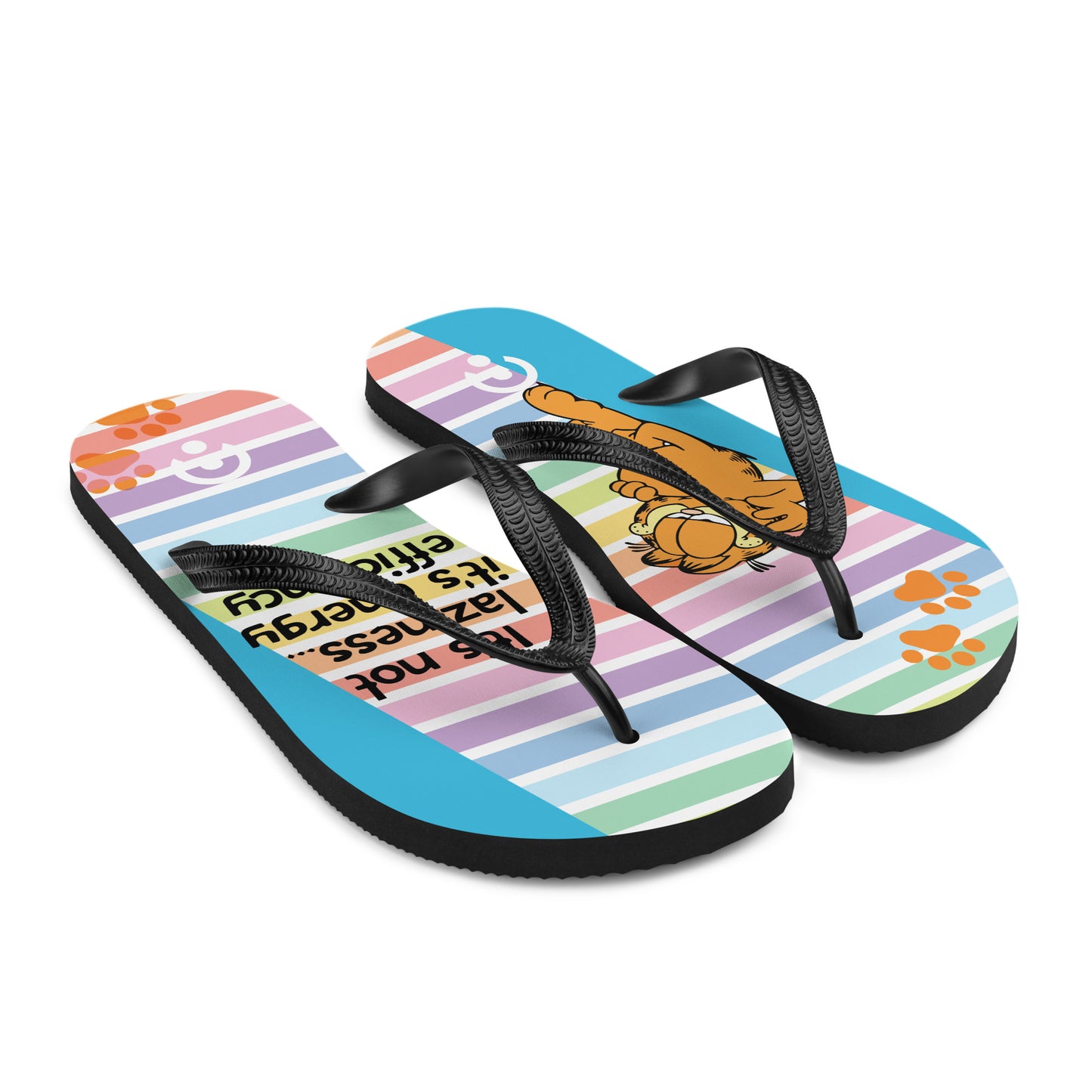 Garfield Lazy Efficiency Flip-Flops