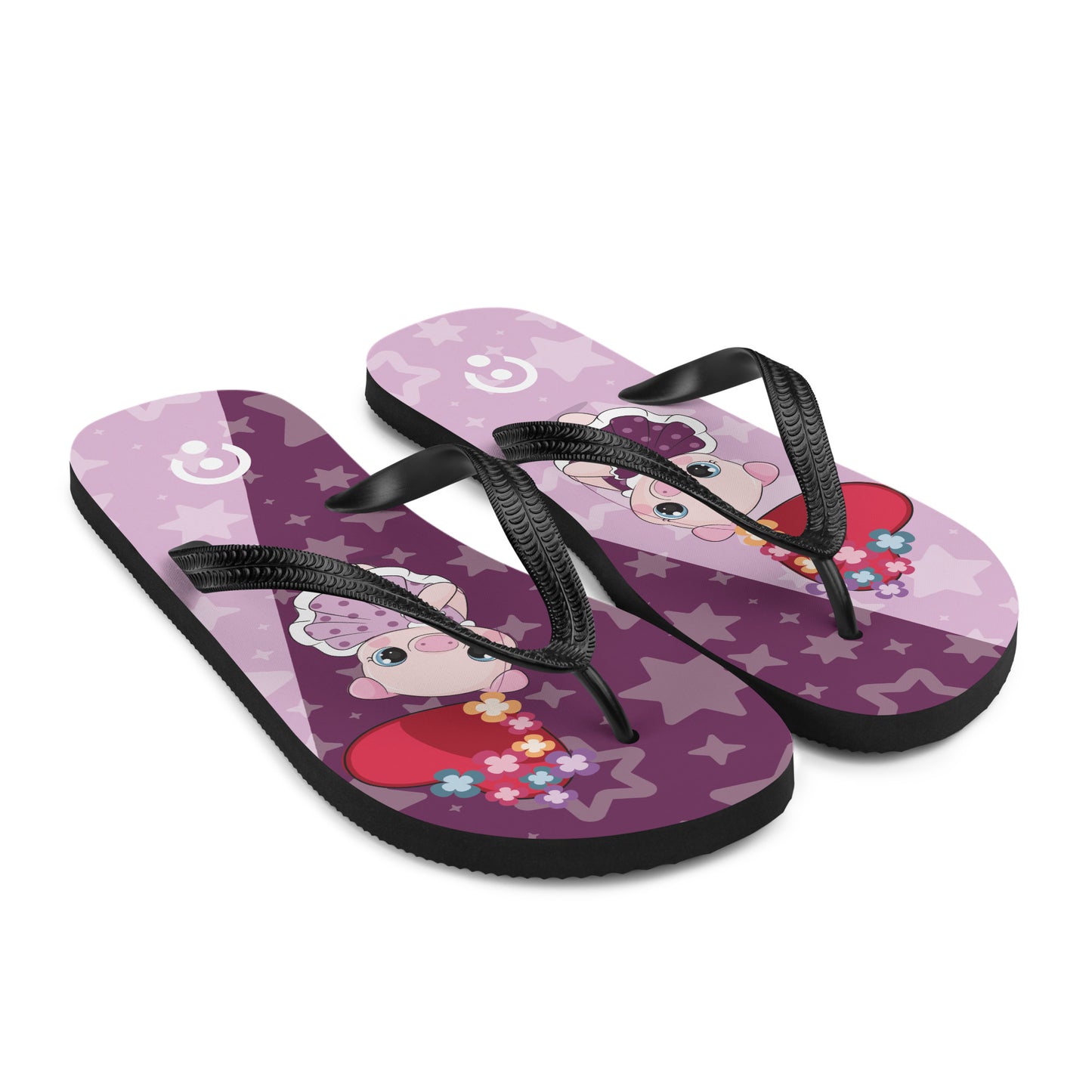 Cute Piggy Flip-Flops