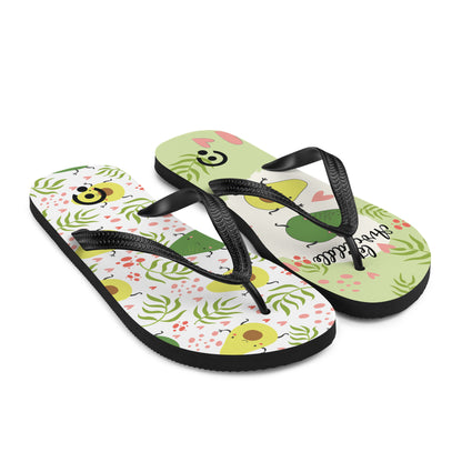 Avocado Fun Flip-Flops