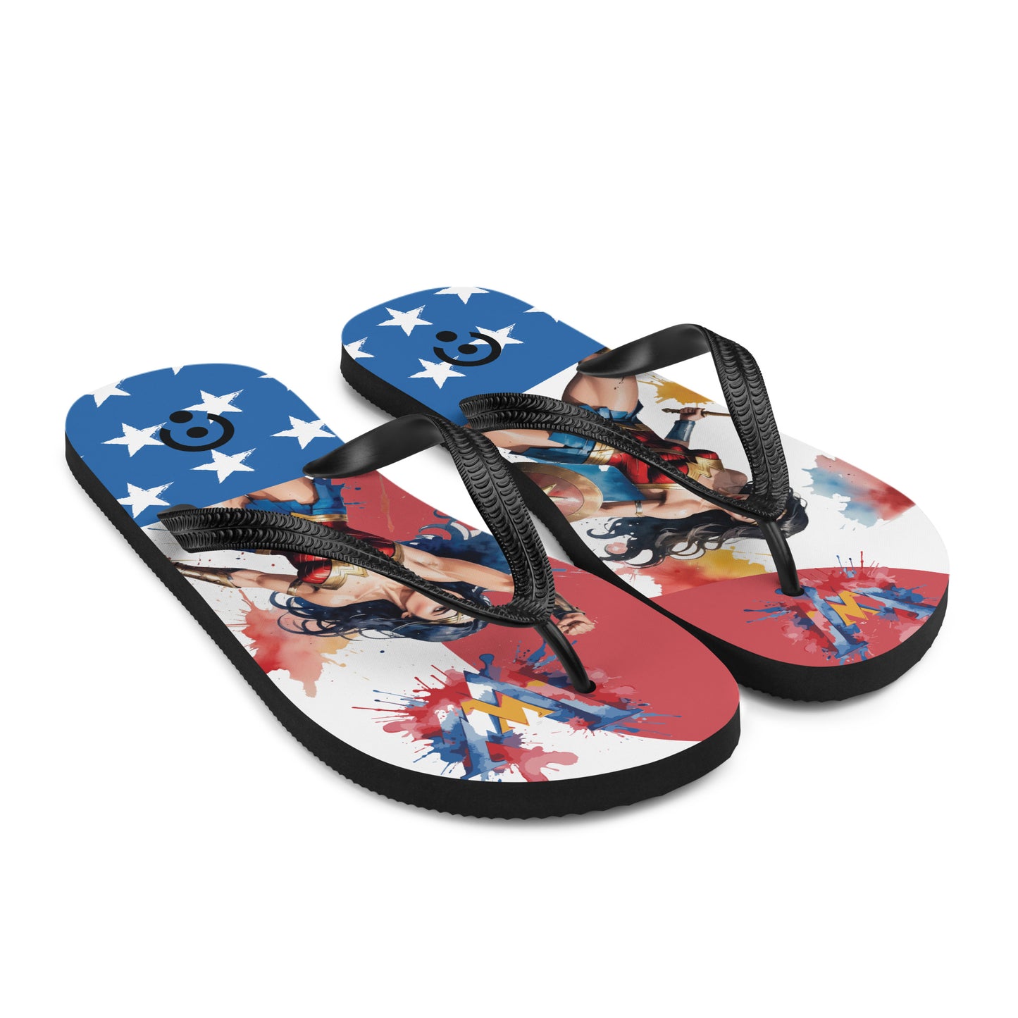 Wonder Woman Hero Flip-Flops