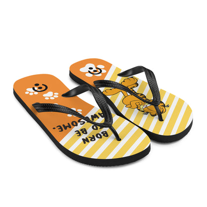 Garfield Awesome Flip-Flops