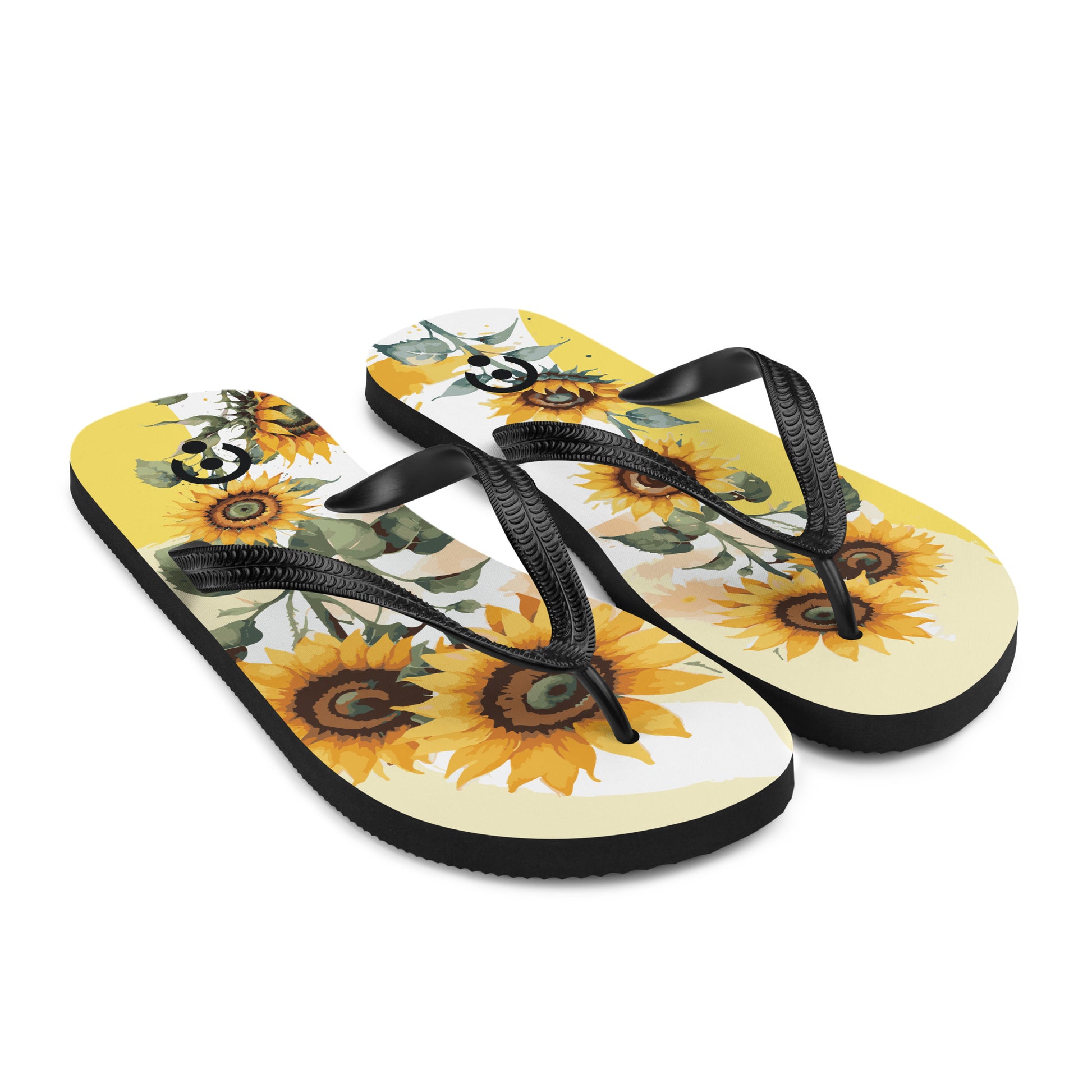 sublimation flip flops white back