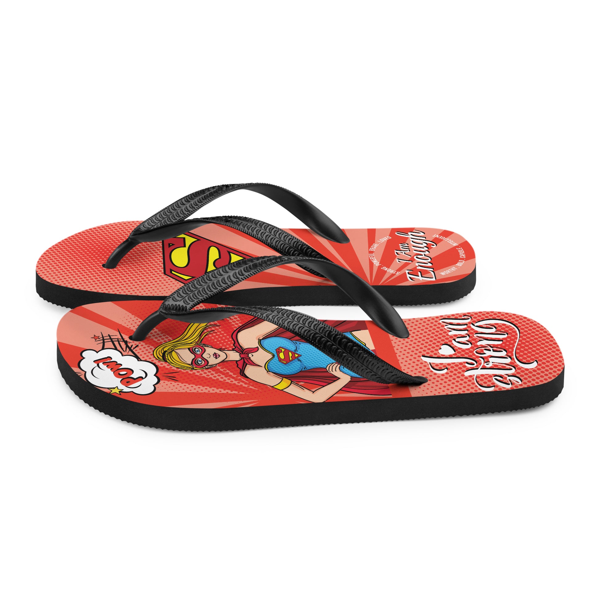 sublimation flip flops white