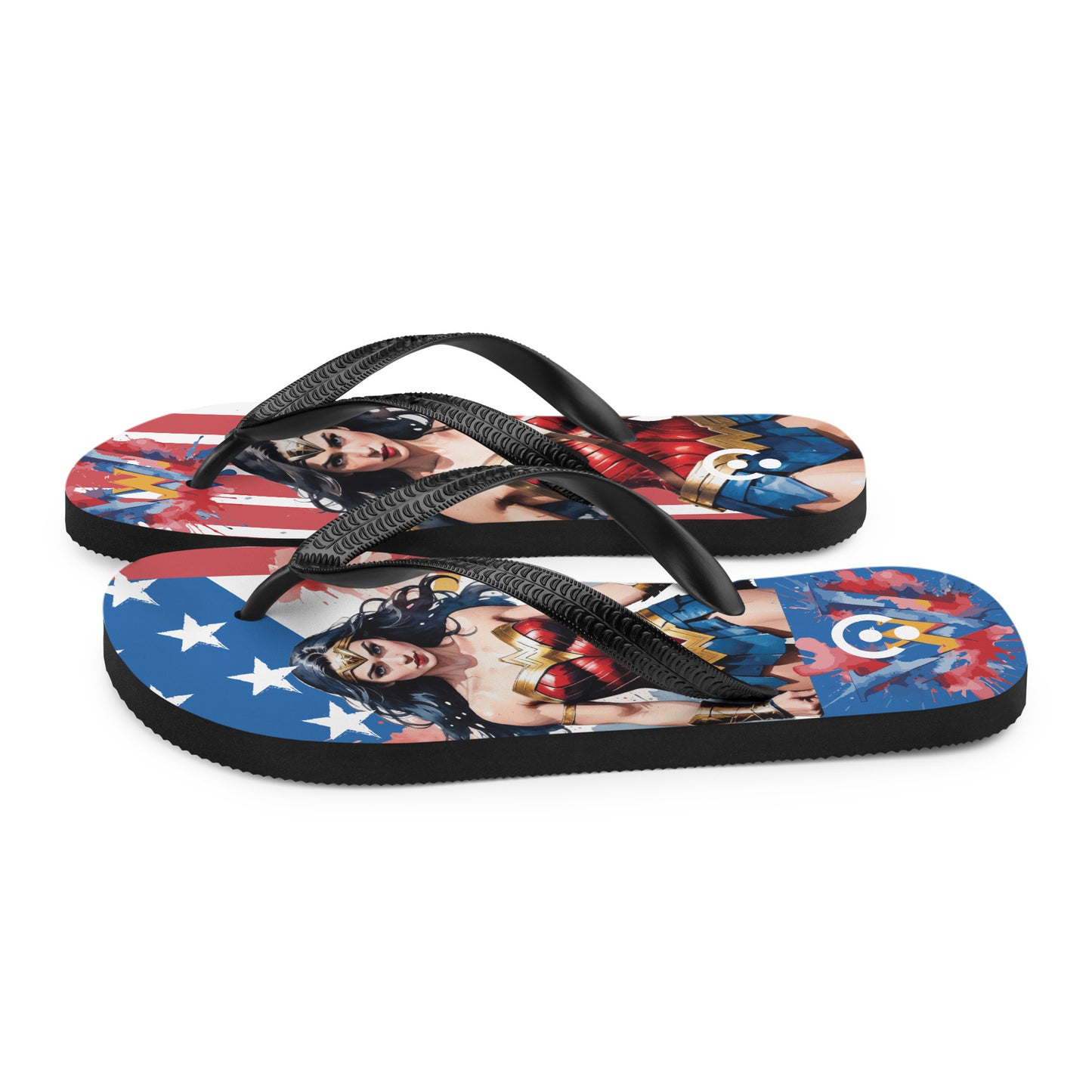 sublimation flip flops white