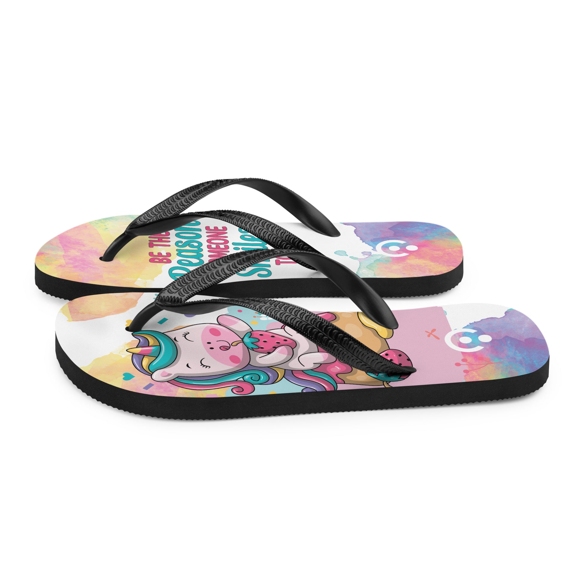 sublimation flip flops white