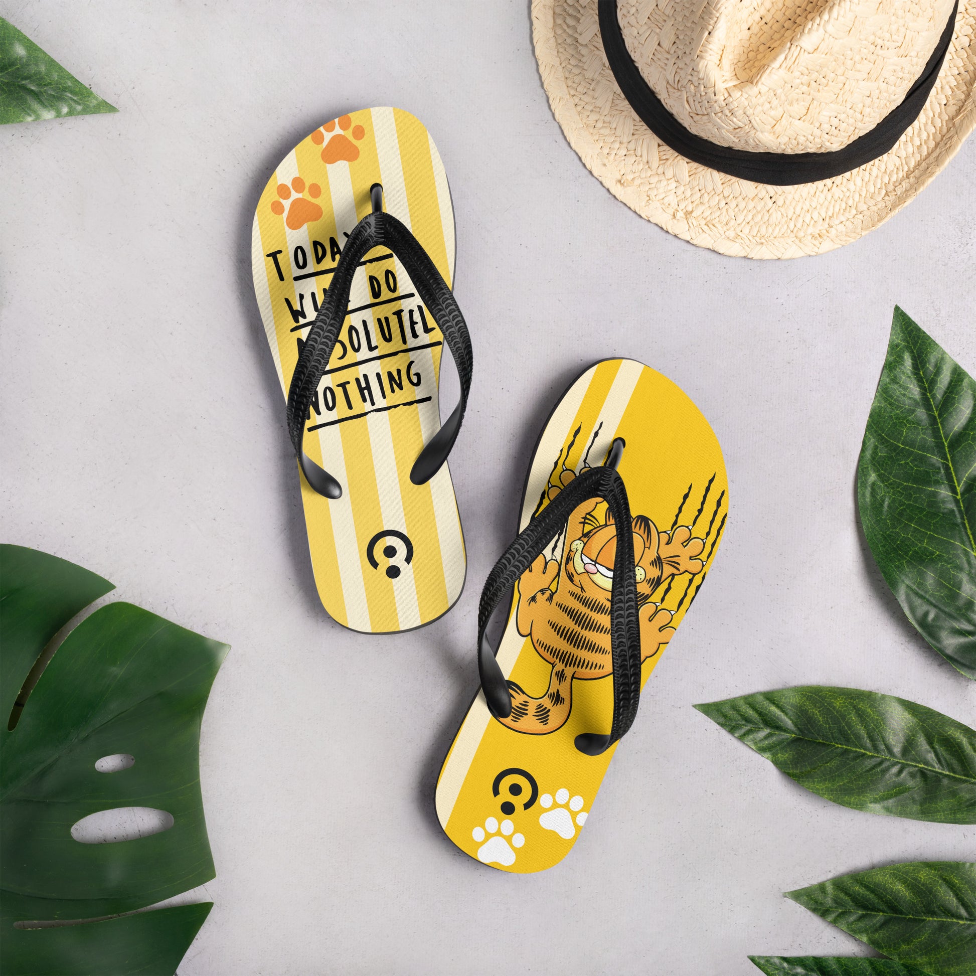 sublimation flip flops hite left