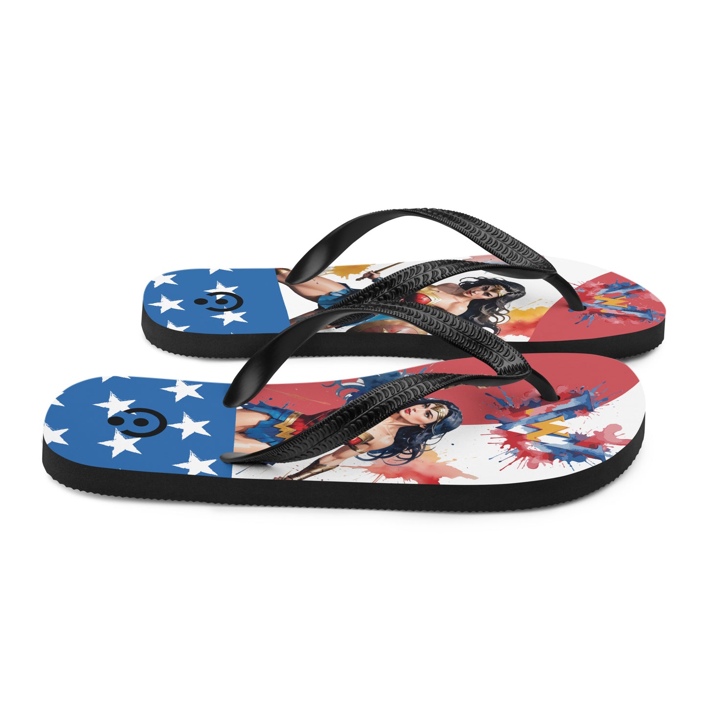 Wonder Woman Hero Flip-Flops