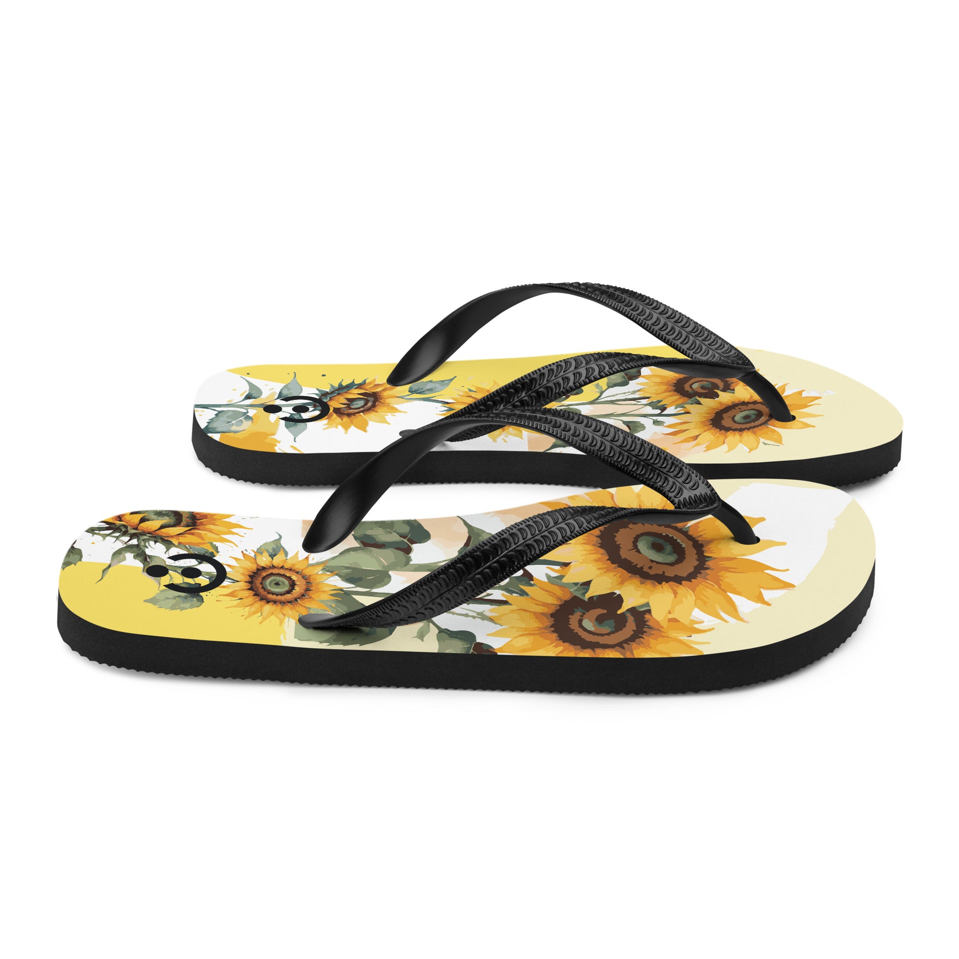 sublimation flip flops white back