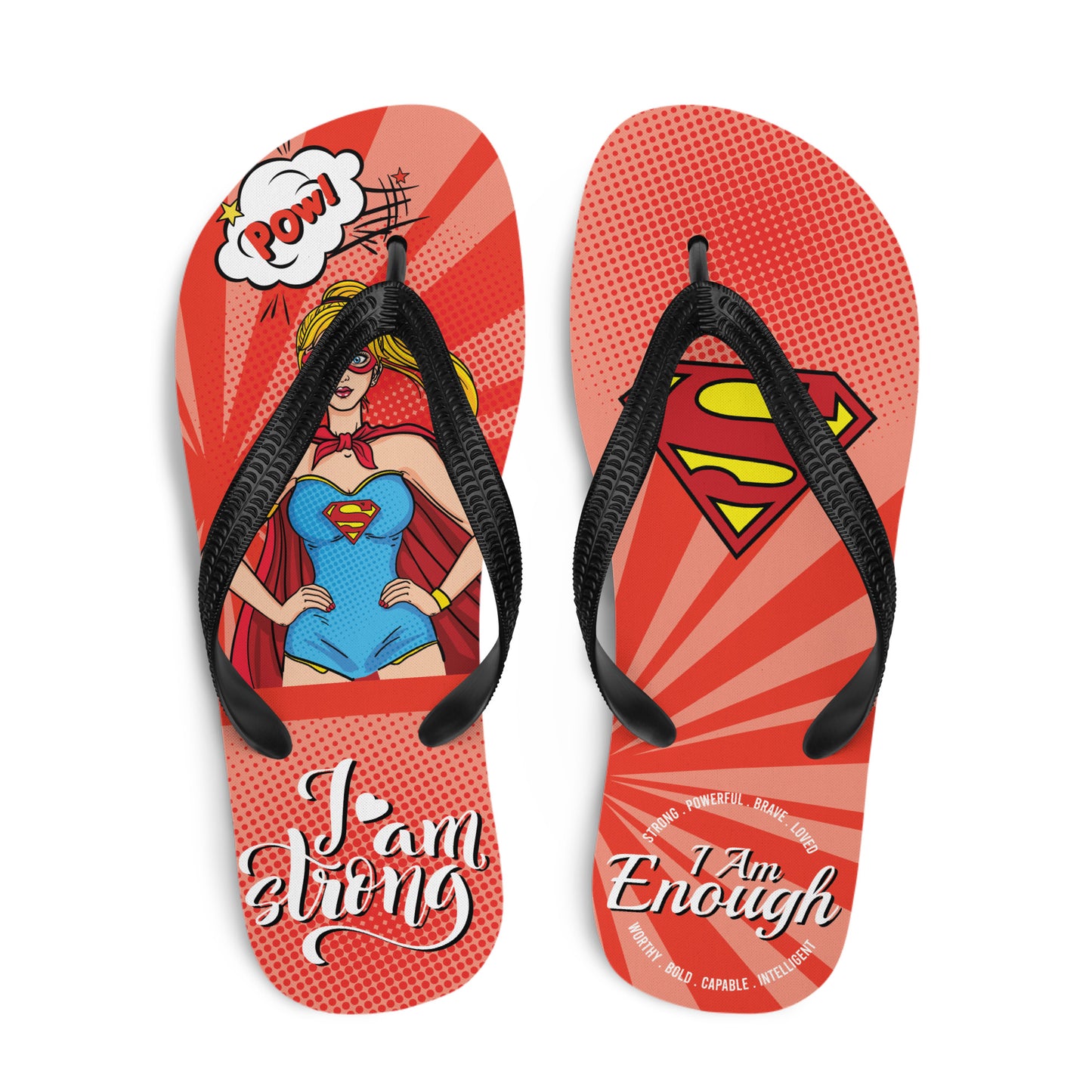 sublimation flip flops white