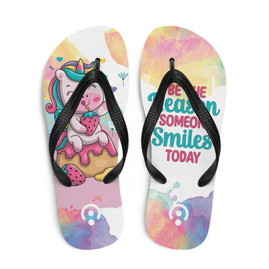 sublimation flip flops white