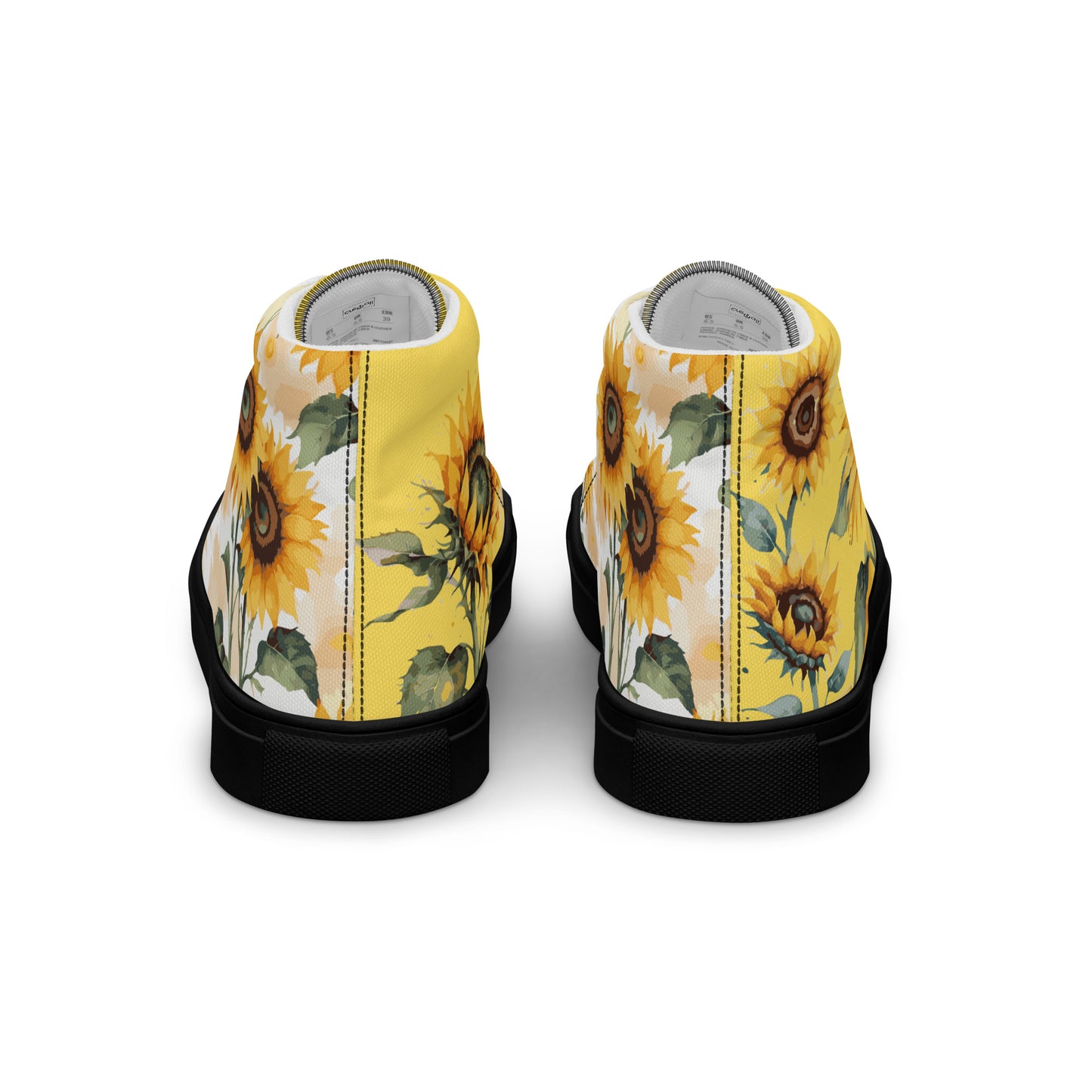 Sunflowers Women's High Top Custom Sneakers