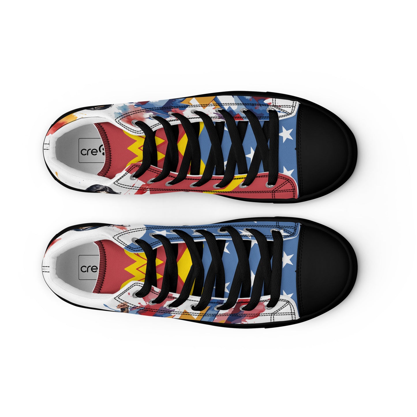 Wonder Woman Women's High Top Custom Sneakers