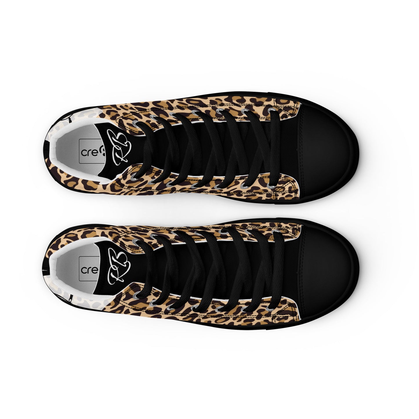 Animal Pattern Customised Business Women's High Top Custom Sneakers