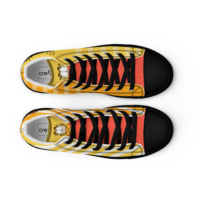 Garfield Women's High Top Custom Sneakers