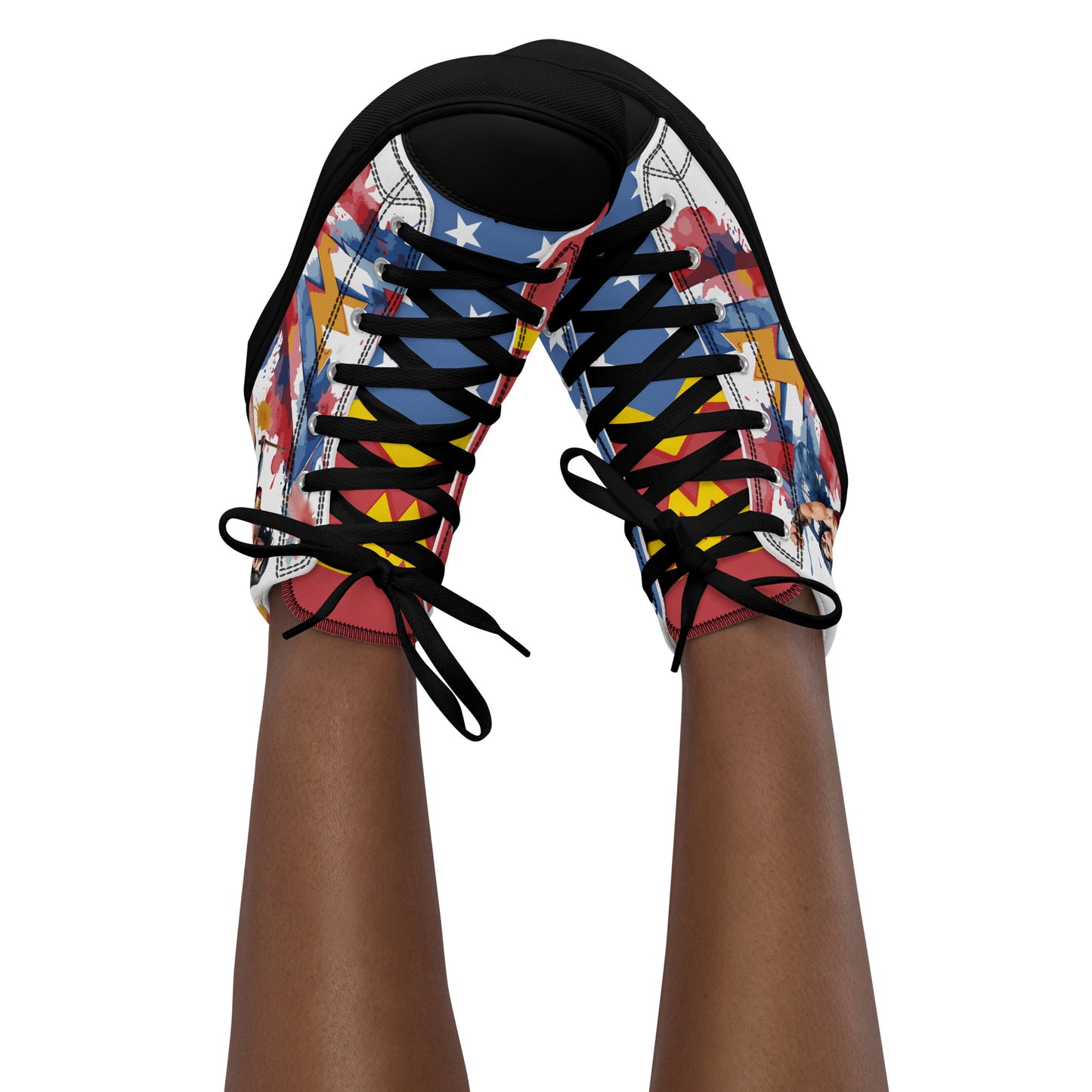 Wonder Woman Women's High Top Custom Sneakers