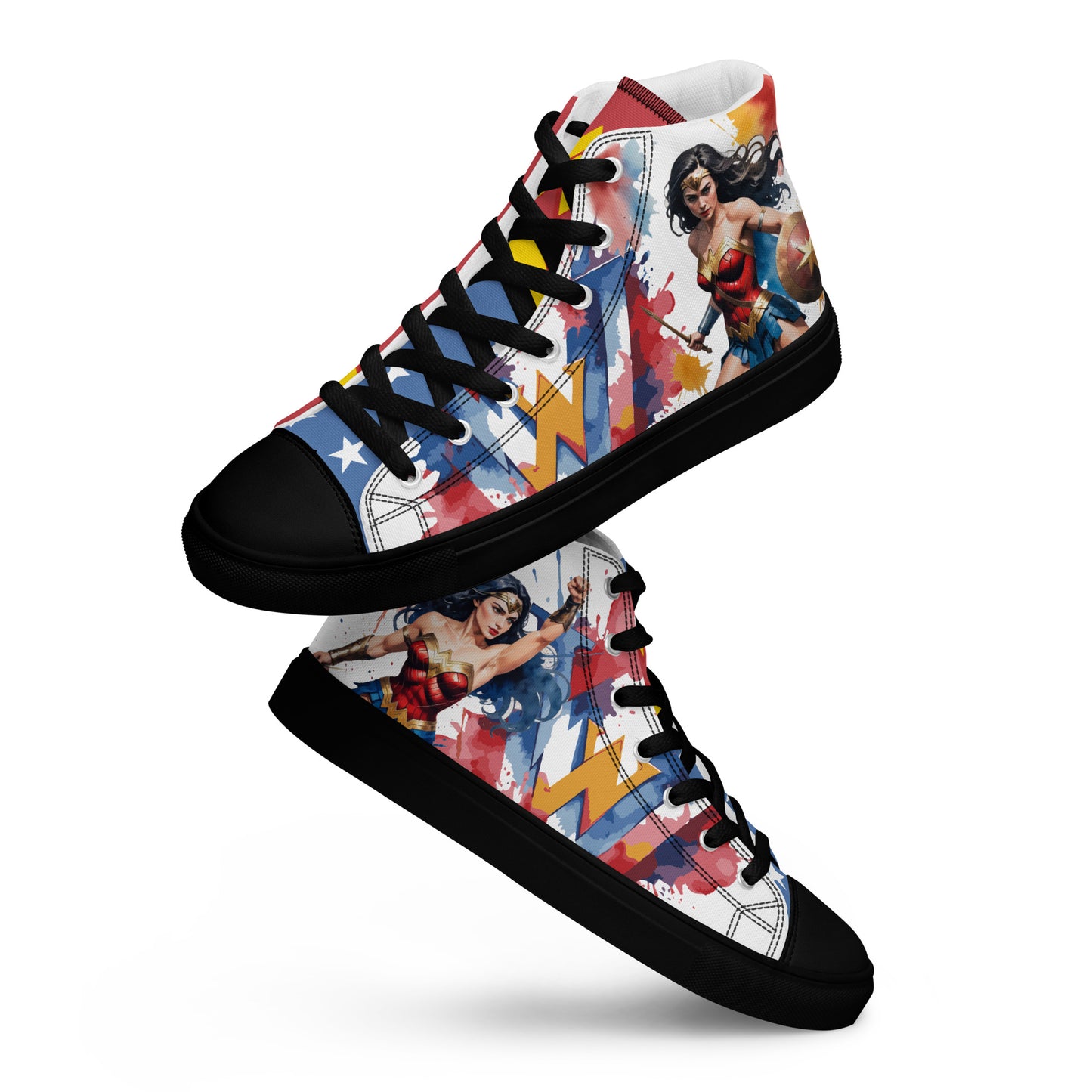 Wonder Woman Women's High Top Custom Sneakers