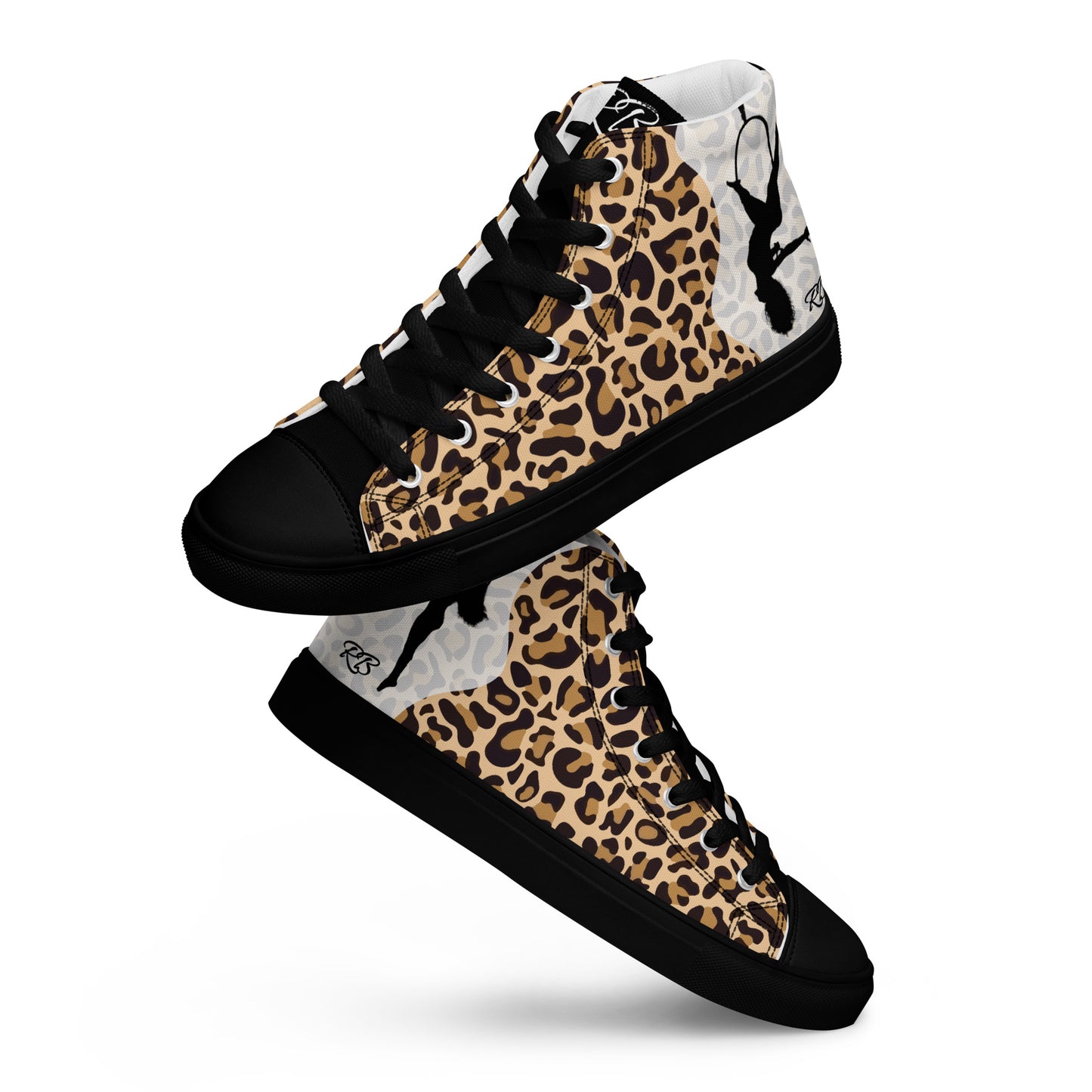 Animal Pattern Customised Business Women's High Top Custom Sneakers