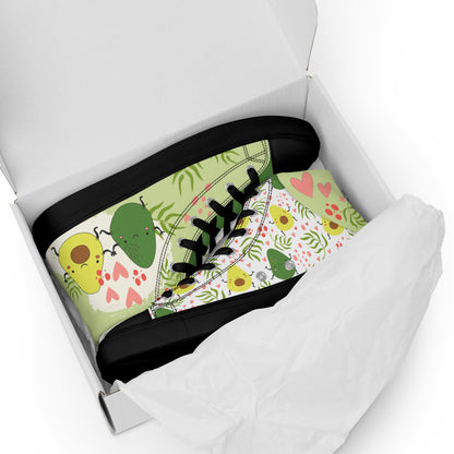 Avocuddles Women's High Top Custom Sneakers