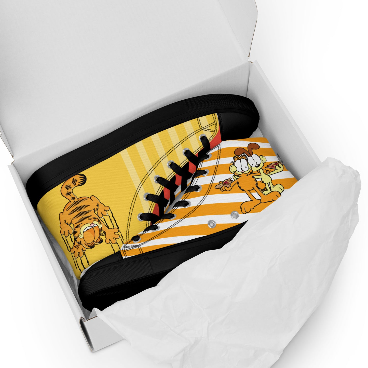 Garfield Women's High Top Custom Sneakers