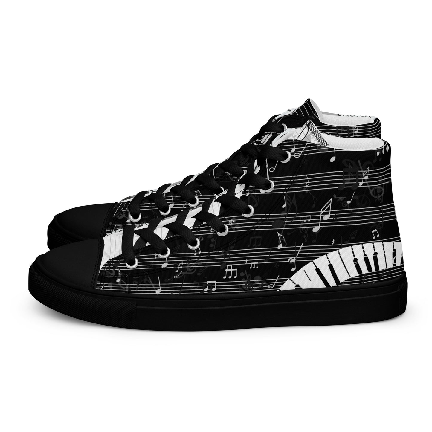 Music Lover Women's High Top Custom Sneakers