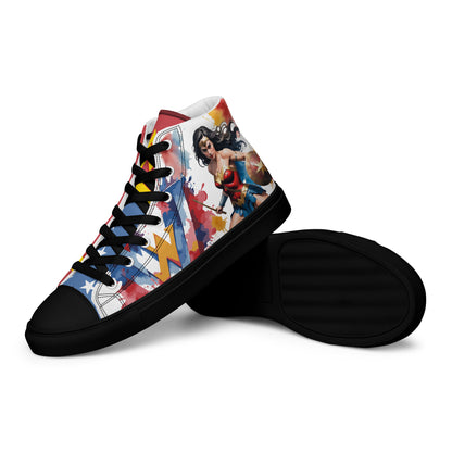 Wonder Woman Women's High Top Custom Sneakers