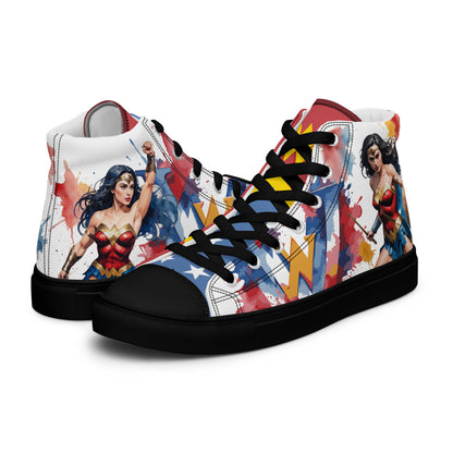 Wonder Woman Women's High Top Custom Sneakers